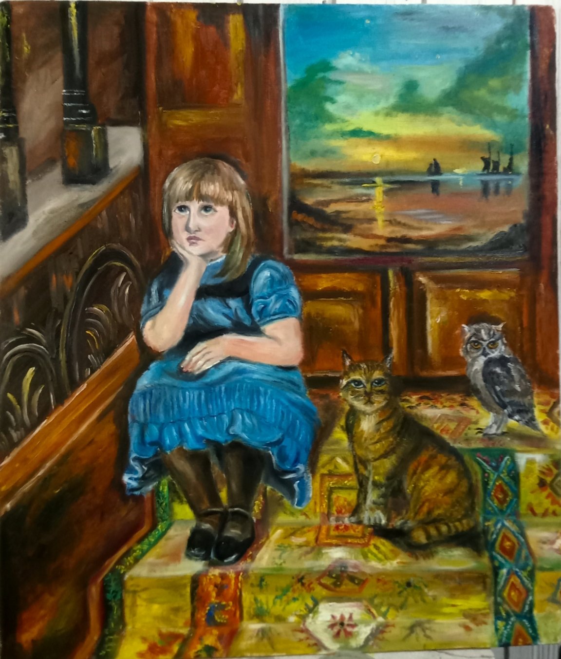 gadis-kecil-dengan-kucing-by-rian2025-mengcover-refensi-dari-karya-briton-riviere-1840-1920-sympathy-1