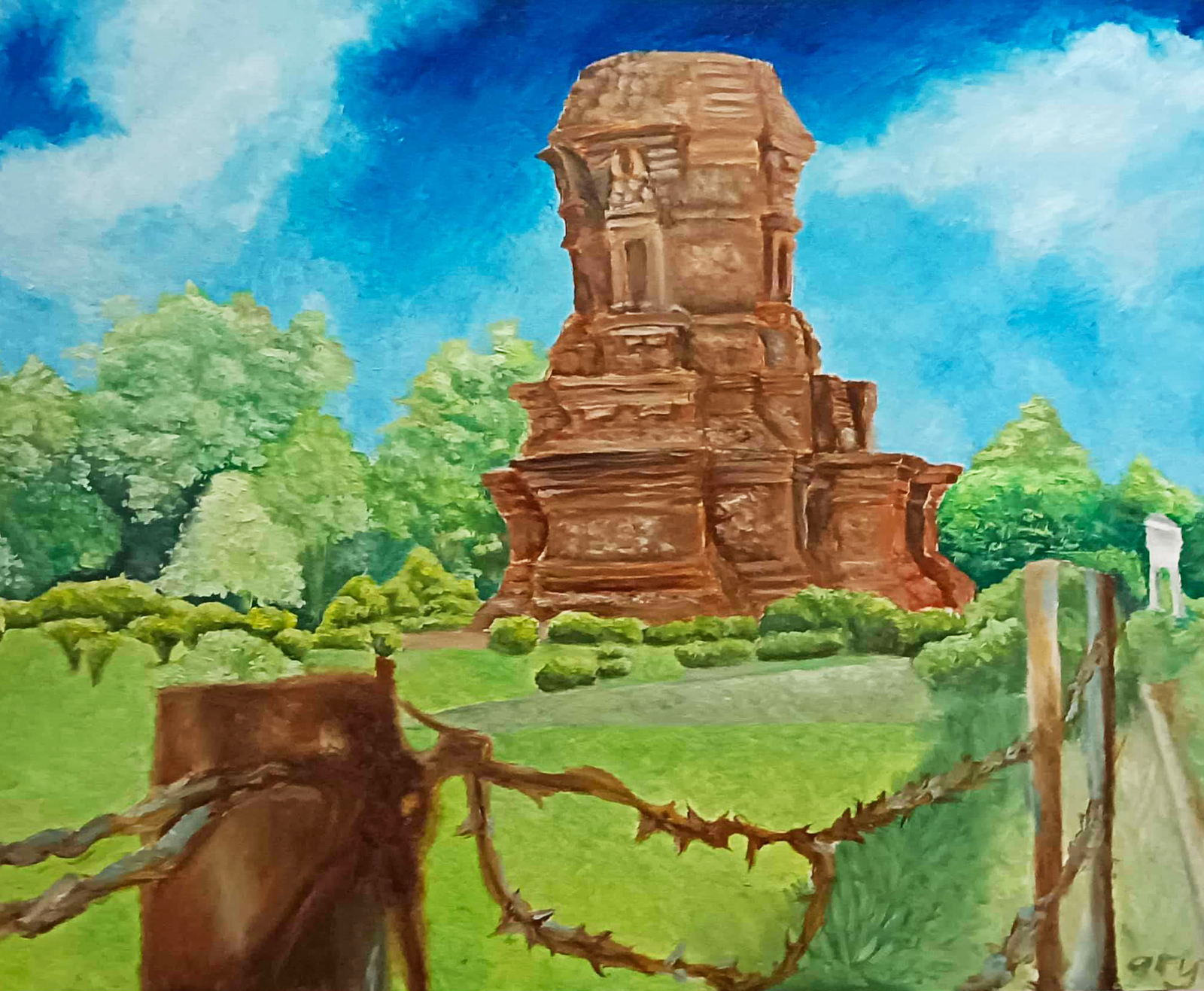 lukisan-candi-jabung